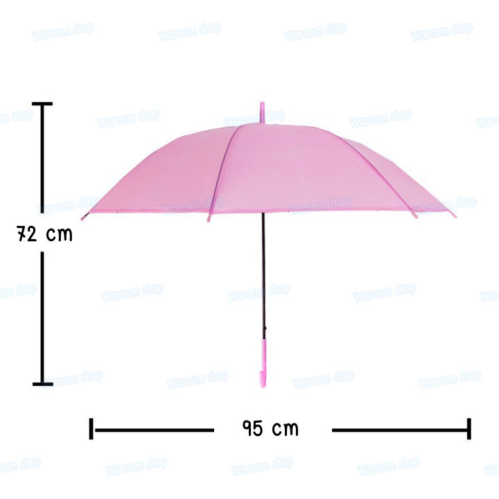 ร่มยาวสีพาสเทล-เนื้อร่ม-eva-ร่มคุณภาพดี-ราคาถูก