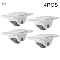 PDD Fixed Rail Wheels Plastic One-way Small Wheels Pastetable Directional Wheel Hardware Accessories for Storage Box