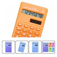 Botton Design Bright Color Pocket Size Handheld Calculator for Accounting Calculators