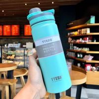 TYESO Vacuum flask Thermos Tumbler Thermos 304 Stainless Car Water Bottle Sport