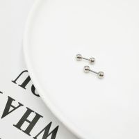 littlegirl gifts-Ball piercing จิวต่างหูเงินแท้ 4mm silver925