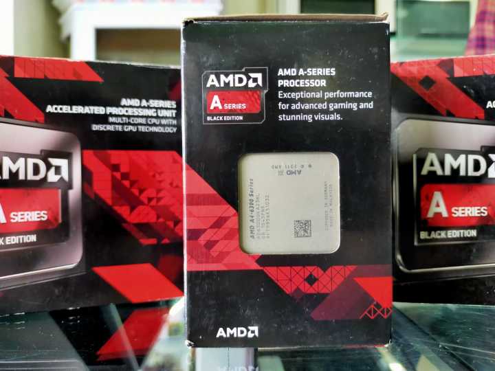 Processor AMD A4-6300 Series Tray Lengkap Fan original +stiker