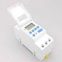 Weekly 7 Days Programmable Digital TIME SWITCH Relay Timer Control AC 220V 230V 110V 24V 12V 16A Din Rail Mount