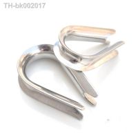 ◆❁✚ 50pcs 2mm M2 Wire rope thimble 304 stainless steel Cable Wire Rope Thimbles Rigging Clamps Triangle Sleeve Ring