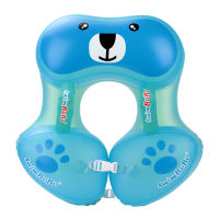 Baby Swim Float Cute Bear Toddler Underarm Swimming Ring Trainer Accessories Safety Pool Float Circle Bathing Buoyancy Water Toy