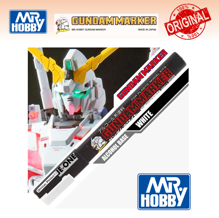 Mr. Hobby Gundam Marker Color Paint Gundam Marker White GM11 Lazada