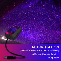 [ANYA Auto Parts] Galaxy Lights หลังคารถแสงดาวภายใน LED Starry Laser บรรยากาศ Ambient Projector USB Auto Decoration Night Home Decor