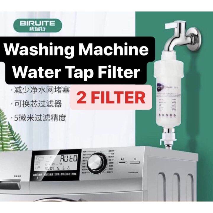 2 FILTER Washing Machine Water Filter Washing Machine Filter Water Tap