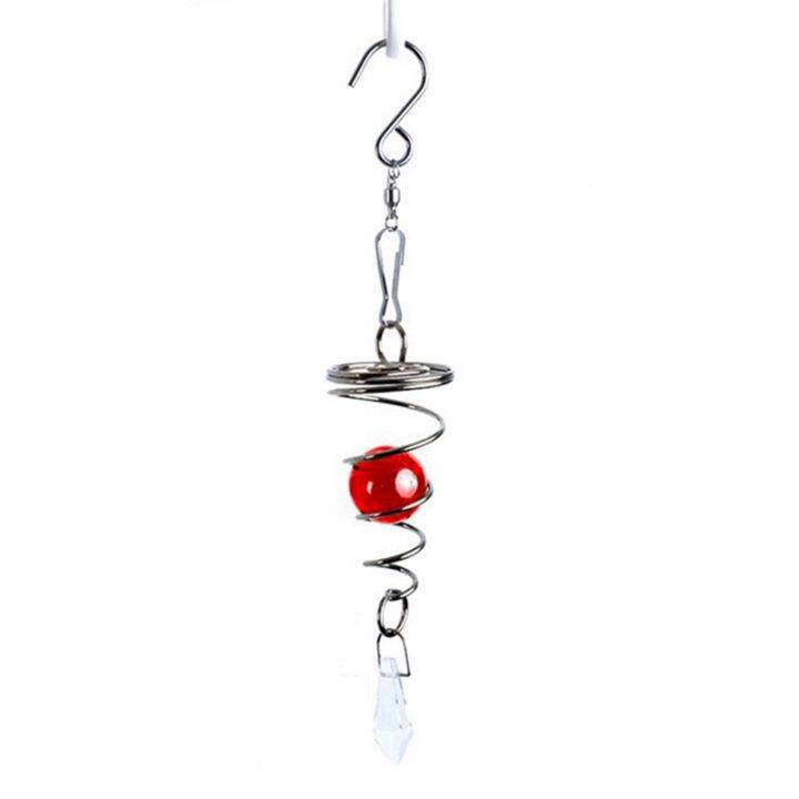 5pcs-spiral-wind-chimes-crystal-ball-wind-chime-glass-ball-wind-tail-hanging-pendant-wind-spinner-pendants-rotating-hook-wind-chime-tail-for-home-garden-yard-decoration