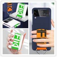 {OLI STUDIO}สายคล้อง DesginCase สำหรับ SamsungZ3 5G Flip44 Flip3 Zflip4 Anti-KnockPhone