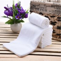 【cw】 Hand Microfiber 10PC Fabric Multifunctional Hotel Ultra Terry Face Soft