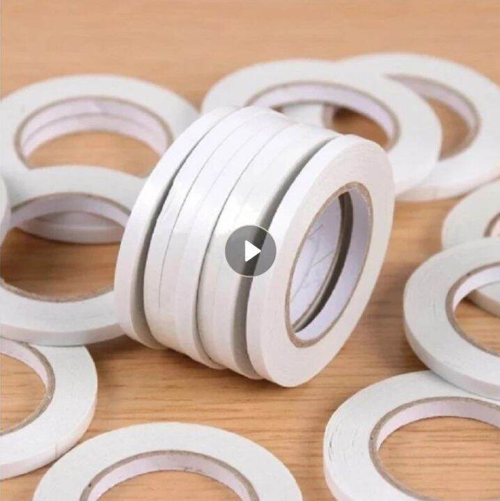 8M Double Sided Tape White Super Strong Double Sided Tape Paper Strong