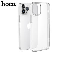 [ใหม่] HOCO Original HD เคสใสสำหรับ iPhone 14 Pro Max.14 Pro ,14Plus 14 Soft TPU Clear Ultra Thin Case