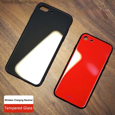 เคสตัวรับชาร์จไร้สาย QI สำหรับ IPhone 6 6Plus 6S 6S 6SPlus 7 7Plus IPhone เครื่องรับสัญญาณไร้สาย Refit QI ที่ชาร์จแท่นวาง