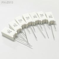 5PCS Vertical cement resistance SQM 5W 0.05 100K ohm 5 0.1R 0.15R 0.22R 0.25R 0.39R 0.47R 1R 10RJ 100R 150R Ceramic resistor