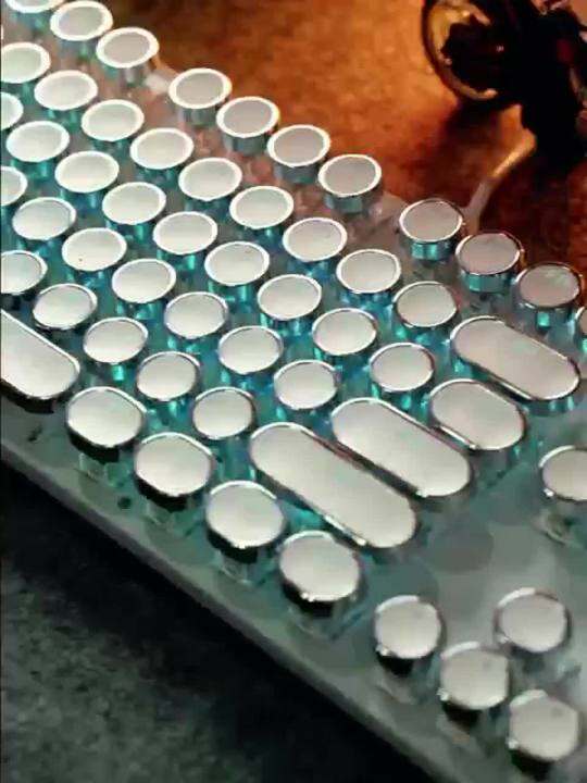 Steampunk Mechanical Keyboard Green Axis Horse Light Eating Chicken