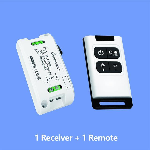 rf-433mhz-wireless-remote-control-dimmer-light-switch-dc-5v-6v-12v-24v-36v-72v-mini-receiver-for-light-led-brightness-adjustment