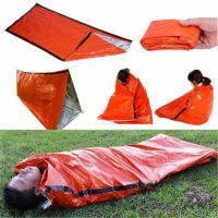 ความปลอดภัยกลางแจ้งฉุกเฉินที่อบอุ่นกันน้ำ Mylar First Aid Blanket Camping Survival Equipment-SDFU STORE