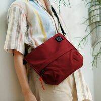 MP ส่งฟรี Ted maroon sling bag 2.0 กระเป๋าสะพายข้างใบเล็กสีแดงมารูน กระเป๋าอินเทรน กระเป๋าแฟชั่น