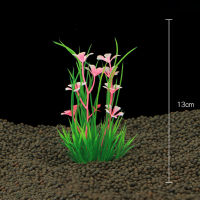 Qui พืชน้ำปลอมใต้น้ำ,เครื่องประดับดอกไม้จำลองเสมือนจริงสำหรับตกแต่งในตู้ปลาตู้ปลา