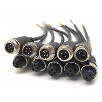 【YF】 5Pcs GX12 2 3 4 5 6 Pin Aviation Signal Cable Male / Female Plug M12 for Car Camera/DVR Video Camera   CCTV Monitor Subwoofer