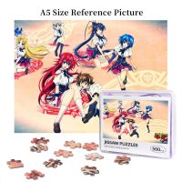 High School DxD Rias Gremory Koneko Toujou Wooden Jigsaw Puzzle 500 Pieces Educational Toy Painting Art Decor Decompression toys 500pcs