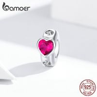 BAMOER Fashion Charm 925 Silver Fit Original celet Bright Love