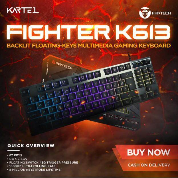 Fantech K613 Fighter Tkl Ii Tournament Edition Gaming Keyboard 