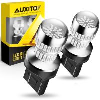 AUXITO 2ชิ้น7443 1156 1157ไฟรถยนต์ Led P21 Bay15D/5W ไฟท้ายไฟรถถอยหลังหลอดไฟแอลอีดีสำหรับ Drl ไฟเลี้ยวสัญญาณไฟ