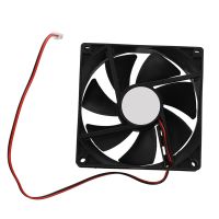 3Pcs 90mm x 25mm DC 12V 2Pin Cooling Fan for Computer Case CPU Cooler