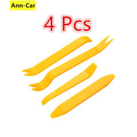 【 Ann-Car】4ชิ้น/เซ็ตมงกุฎระบบเสียงสเตอริโอแผงควบคุมรถยนต์เครื่องมือกำจัดคุณภาพสูงติดตั้งรถยนต์แงะชุดซ่อม