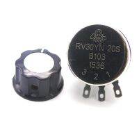 RV30YN20S B101 102 103 203 503 504 100โอห์ม1K 10K 20K 50K 100K 500K Ohm Potentiometer ตัวต้านทานแบบปรับได้