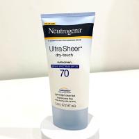 neutrogena ultra sheer dry touch sunscreen broad spectrum spf 70 147ml