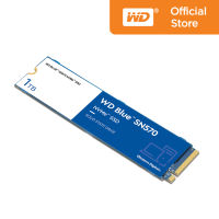 WD Blue SSD 1TB SN570 - PCIe 3/NVMe M.2 2280 (WDS100T3B0C) ( เอสเอสดี )