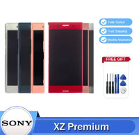 เครื่องอ่านพิกัดสำหรับการแสดงผล SONY Xperia XZ Premium หน้าจอสัมผัส G8141 G8142 XZP จอแอลซีดีพร้อมกรอบ5.5นิ้ว LCD