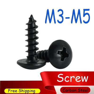 Black Screws Self-tapping Screws Large Head Car Self-tapping Screws - M3 M4 M5 - Aliexpress