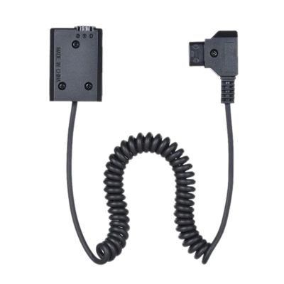 V-Mount / Anton Bauer D-Tap To NP-FW50 DC Coupler Power Dummy Battery Adapter Coiled Cable for Sony A7 A7Ii A7S A7R A7Sii A7Rii A6500 A6300 A6000 A5000 A5100 Nex-5 Nxx-7 Camera
