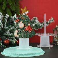 Christmas Wishing Tree Cake Stand Tree Cake Support Straw Frame Mold Round Spacer Piling Bracket Kitchen Baking DIY Tool Decor Bread Cake  Cookie Acce