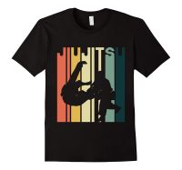 Jiu Jitsu Silhouette Bjj Brazilian Jiu Jitsu Retro T-Shirt O-Neck Fashion Casual Print T Shirt Top Tee 2019 Unisex Tee S-4XL-5XL-6XL