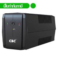 เครื่องสำรองไฟระบบ Line interactive with stabilizer (UPS) CBC รุ่น CHAMP MINI 900VA 390W