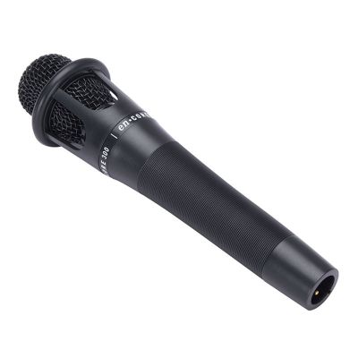 E300 Condenser Microphone Professional High Sensitivity Computer  Handheld Microphone with Audio Cable for Studio Recording