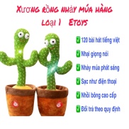 Đồ chơi xương rồng uốn lượn Dancing Cactus 120 bài hát