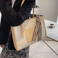 Big bag womens new winter high-end handbag large-capacity tote bag versatile commuting shoulder bag 【QYUE】