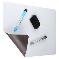 Cinch! : CIH177* ชุดกระดานแม่เหล็ก Magnetic Dry Erase Whiteboard Sheet For Kitchen Fridge