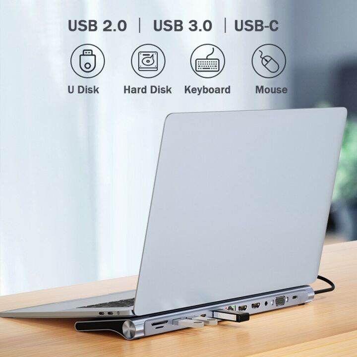 usb-c-ฮับ-type-c-กับ-hdmi-เข้ากันได้แท่นวางมือถือฮับ-usb-3-0-usb-c-แยกอะแดปเตอร์สำหรับ-macbook-โปรแอร์แล็ปท็อป-pc-อุปกรณ์เสริม