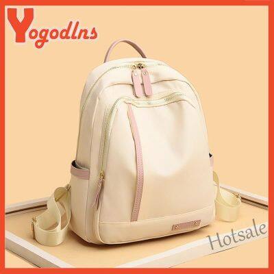 【hot sale】▣ C16 Yogodlns Fashion Oxford Waterproof Anti-theft Large Capacity Backpack Women Travel Multi-layer School Bag