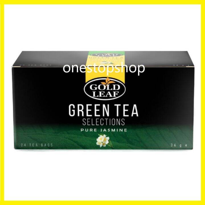 Gold Leaf Green Tea Selections Pure Jasmine 1.5 x24 Teabags Lazada PH