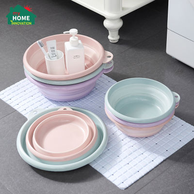 Folding basin กะละมังพกพา  กะละมังพับได้ กะละมังอเนกประสงค์ กะละมังขนาดเล็ก 26CM / 33CM