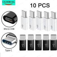 10 Buah Adaptor Micro USB Ke Tipe C Casing Android Micro USB Konektor Ke Tipe C untuk Huawei P30 LITE P40 Xiaomi Mi 9 10 Pro Adaptor