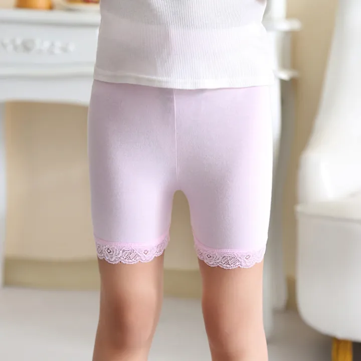 Messy barely Monday Safety Pants Kid Inner Wear Girl Teenager Cotton Underwear Underpants  Shorts pants ♥Sis & Angel - U005 | Lazada